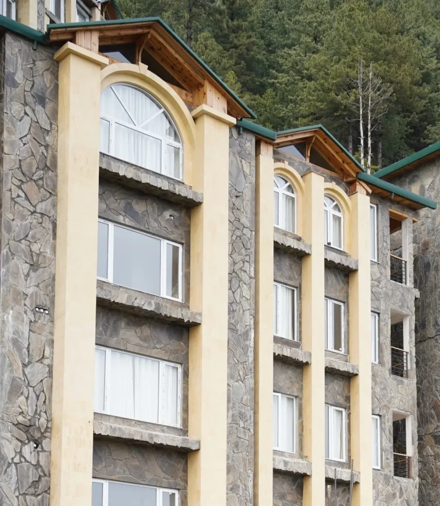 Block B2 front view at Serenity Hilltop Homes, Khaira Gali near Murree