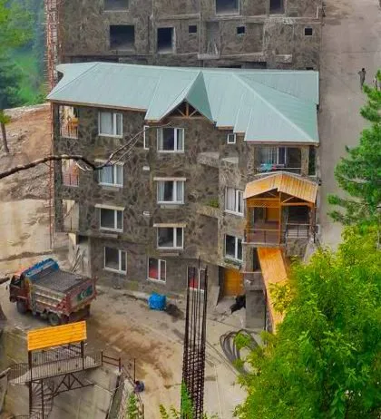 Block C2 building at Serenity Hilltop Homes, Khaira Gali near Murree